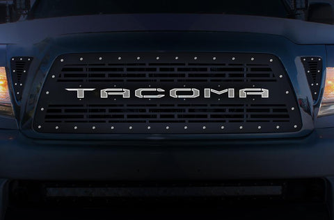 Toyota Tacoma LED X-Lite Grille ('05-'11) TACOMA Logo - RacerX Customs | Truck Graphics, Grilles and Accessories