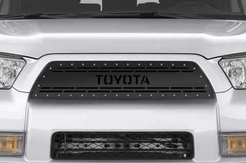 Toyota 4-Runner Steel Grille ('10-'13) TOYOTA logo - RacerX Customs | Truck Graphics, Grilles and Accessories