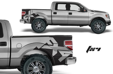 Ford F150 Quarter Panel Vinyl Wrap (2009-2014) FX4 - RacerX Customs