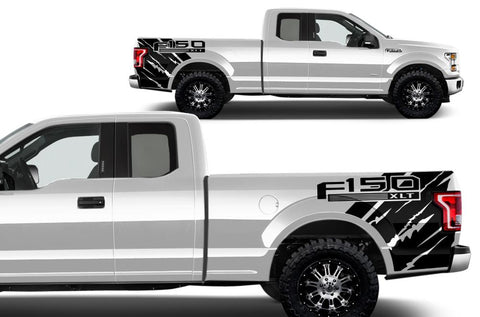 Ford F150 Quarter Panel Vinyl Wrap (2015-2018) F150 XLT - RacerX Customs