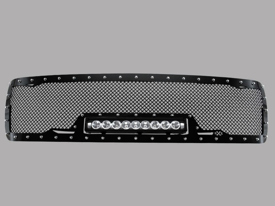 Silverado 1500 Grille with LED Bar by Royalty Core – RacerX Customs
