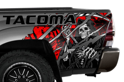 Toyota Tacoma Quarter Panel Graphics (2005-2015) REAPER - RacerX Customs
