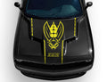 Dodge Challenger Hood Graphics ('15-'23) YELLOW JACKET