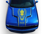 Dodge Challenger Hood Graphics ('15-'23) YELLOW JACKET