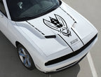 Dodge Challenger Hood Graphics ('15-'23) YELLOW JACKET