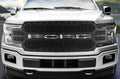 Ford F150 Black Steel Grille ('18-'20) FORD with Stainless Steel Underlay - RacerX Customs | Auto Graphics, Truck Grilles and Accessories