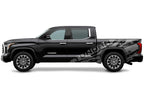 Toyota Tundra Half-Side Decals ('22-'26) TUNDRA Shred