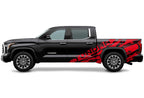 Toyota Tundra Half-Side Decals ('22-'26) TUNDRA Shred