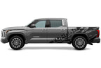 Toyota Tundra Half-Side Decals ('22-'26) TUNDRA Shred
