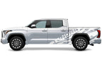 Toyota Tundra Half-Side Decals ('22-'26) TUNDRA Shred