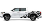 Toyota Tundra Half-Side Decals ('22-'26) TUNDRA Shred