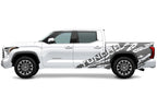 Toyota Tundra Half-Side Decals ('22-'26) TUNDRA Shred
