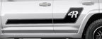 Vinyl Stripe Decal Kit – Fits 2010–2017 Toyota 4Runner SUV - RacerX Customs | Auto Graphics, Truck Grilles and Accessories