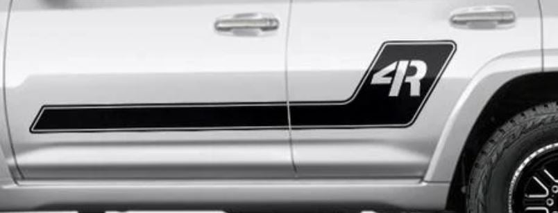 Vinyl Stripe Decal Kit – Fits 2010–2017 Toyota 4Runner SUV - RacerX Customs | Auto Graphics, Truck Grilles and Accessories