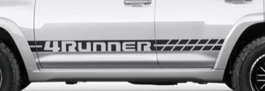 Vinyl Stripes Kit with 4RUNNER fits 2010–2017 Toyota 4Runner - RacerX Customs | Auto Graphics, Truck Grilles and Accessories