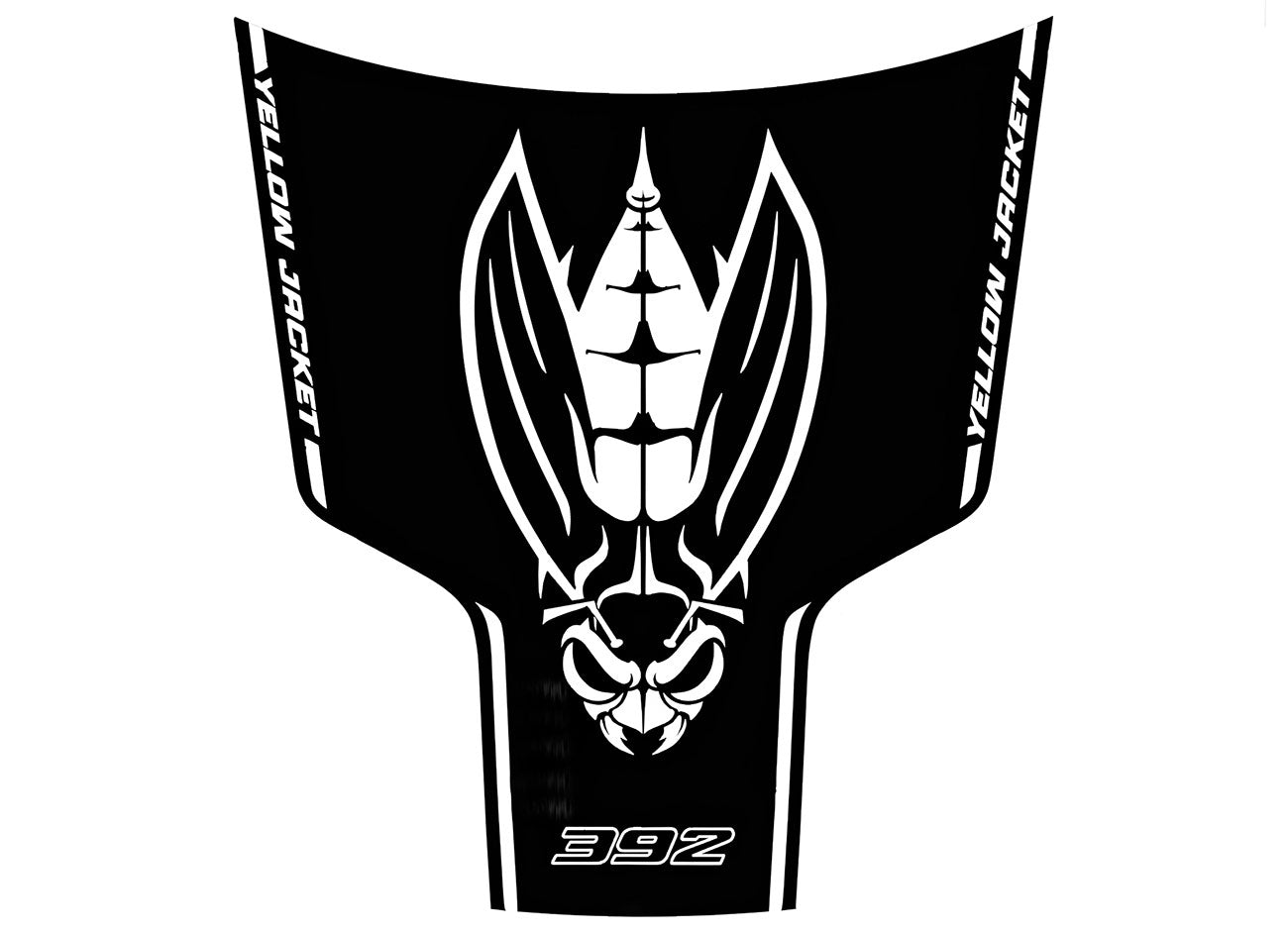 Dodge Challenger Hood Graphics ('15-'23) YELLOW JACKET