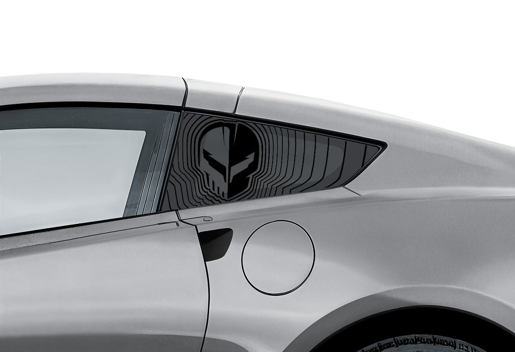 Chevy Corvette C7  Side-Rear Window Decal - Corvette Jake