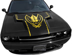 Dodge Challenger Hood Graphics ('08-'14) YELLOW JACKET