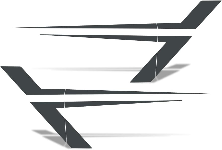 Chevy Camaro Vinyl Stripes Wrap Kit ('10-'15) Side "T" Stripes - RacerX Customs | Auto Graphics, Truck Grilles and Accessories