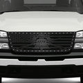 Chevy Silverado 1500/2500 Steel Grille ('03-'07) LIBERTY or DEATH - RacerX Customs | Auto Graphics, Truck Grilles and Accessories