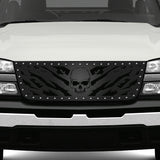 Chevy Silverado 1500/2500 Steel Grille ('03-'07) NIGHTMARE - RacerX Customs | Auto Graphics, Truck Grilles and Accessories