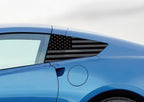 Chevy Corvette C7  Side-Rear Window Decal - USA Flag