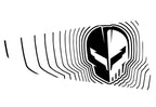 Chevy Corvette C7  Side-Rear Window Decal - Corvette Jake