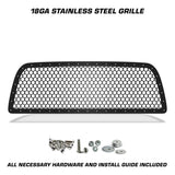 Dodge Ram 2500/3500 Steel Grille ('13-'18) Hexagon