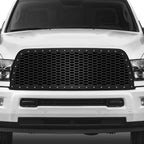 Dodge Ram 2500/3500 Steel Grille ('13-'18) Honeycomb - RacerX Customs | Auto Graphics, Truck Grilles and Accessories