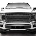 Ford F150 Black Steel Grille ('18-'20) BRICK Pattern