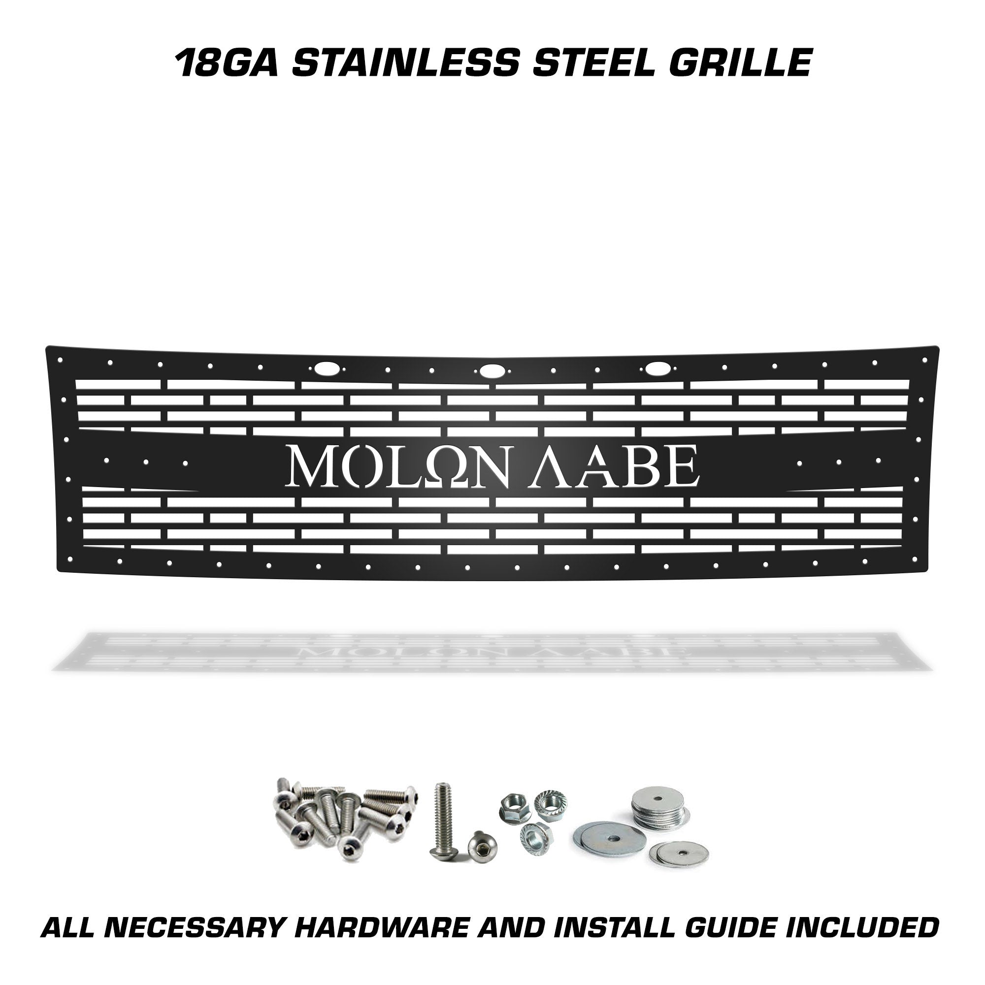 Ford Raptor Grille ('10-'14) Black Steel, MOLON LABE - RacerX Customs | Auto Graphics, Truck Grilles and Accessories