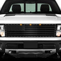 Ford Raptor Grille ('10-'14) Black Steel, AMERICAN FLAG