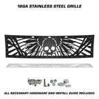 Ford Raptor Grille ('10-'14) Black Steel, WRATH - RacerX Customs | Auto Graphics, Truck Grilles and Accessories