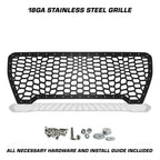GMC Sierra Grille ('19-'21) Black Steel with MARINE CAMO Pattern