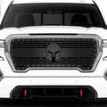 GMC Sierra Grille ('19-'21) Black Steel with SPARTAN Pattern