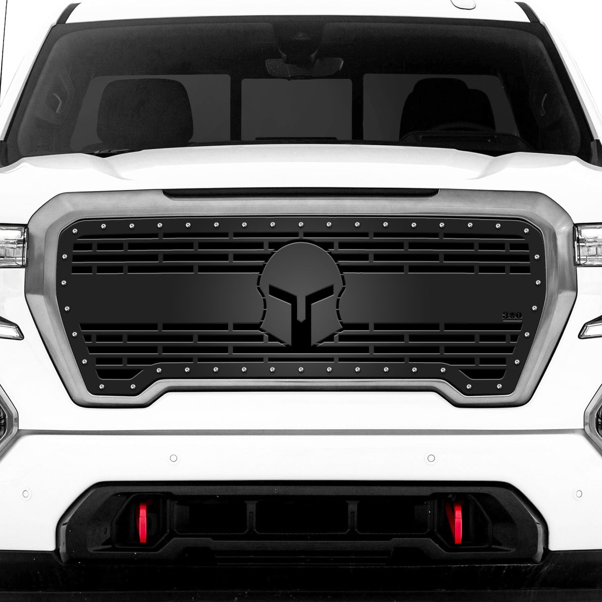 GMC Sierra Grille ('19-'21) Black Steel with SPARTAN Pattern