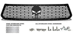 Toyota Tundra Grille ('14-'20) Black Steel, PUNISHER - RacerX Customs | Auto Graphics, Truck Grilles and Accessories