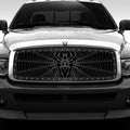 Steel Grille Insert for Ram 1500 (2002–2005) – "Black Widow" Custom Design