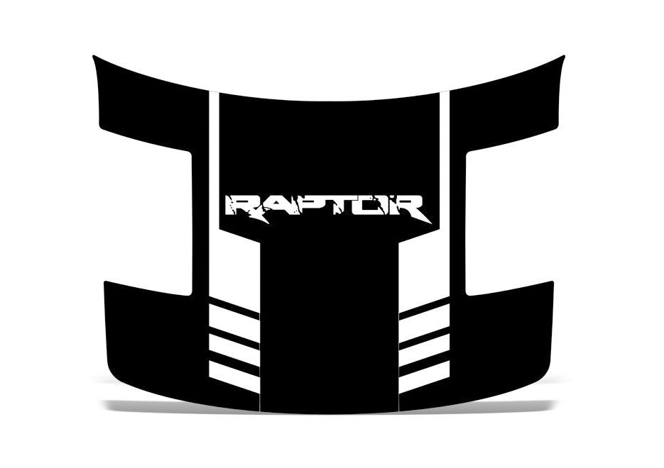 Ford Raptor Hood Graphics ('10-'14) SVT Strobe