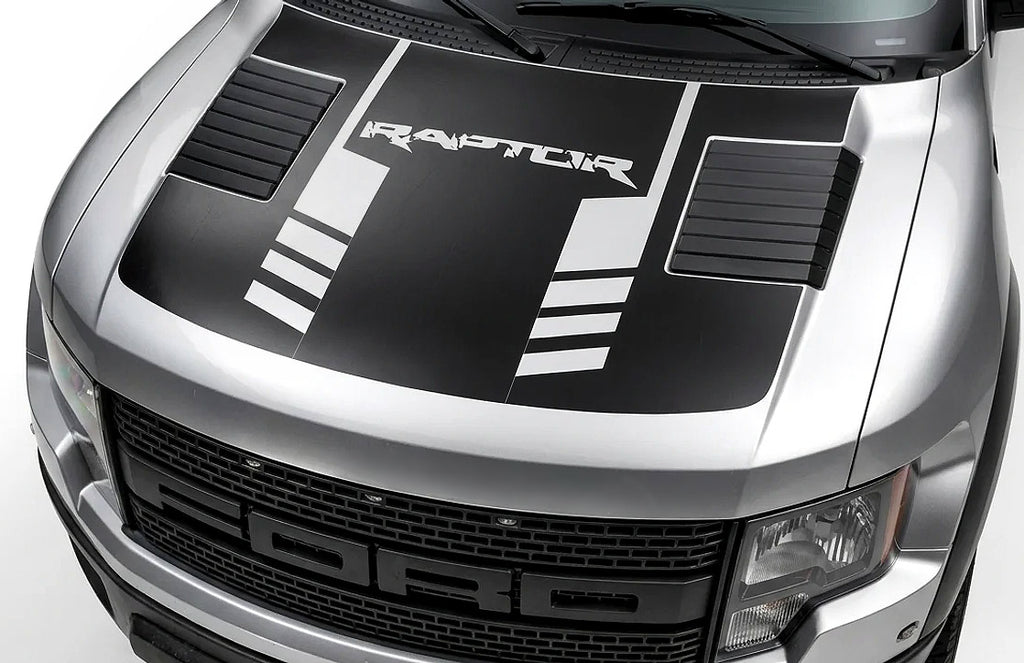 Ford Raptor Hood Graphics ('10-'14) SVT Strobe