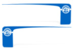 Dodge Charger Rear-Side Stripes ('11-'14) Super-Bee - RacerX Customs | Auto Graphics, Truck Grilles and Accessories