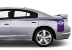 Dodge Charger Rear-Side Stripes ('11-'14) Super-Bee - RacerX Customs | Auto Graphics, Truck Grilles and Accessories