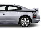 Dodge Charger Rear-Side Stripes ('11-'14) Super-Bee - RacerX Customs | Auto Graphics, Truck Grilles and Accessories