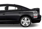 Dodge Charger Rear-Side Stripes ('11-'14) Super-Bee - RacerX Customs | Auto Graphics, Truck Grilles and Accessories