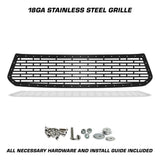 Toyota Tundra Grille ('14-'17) Black Steel BRICK Pattern - RacerX Customs | Auto Graphics, Truck Grilles and Accessories
