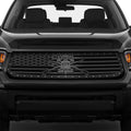 Toyota Tundra Grille ('14-'17) Black Steel, LIBERTY or DEATH - RacerX Customs | Auto Graphics, Truck Grilles and Accessories