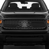 Toyota Tundra Grille ('14-'17) Black Steel, LIBERTY or DEATH - RacerX Customs | Auto Graphics, Truck Grilles and Accessories