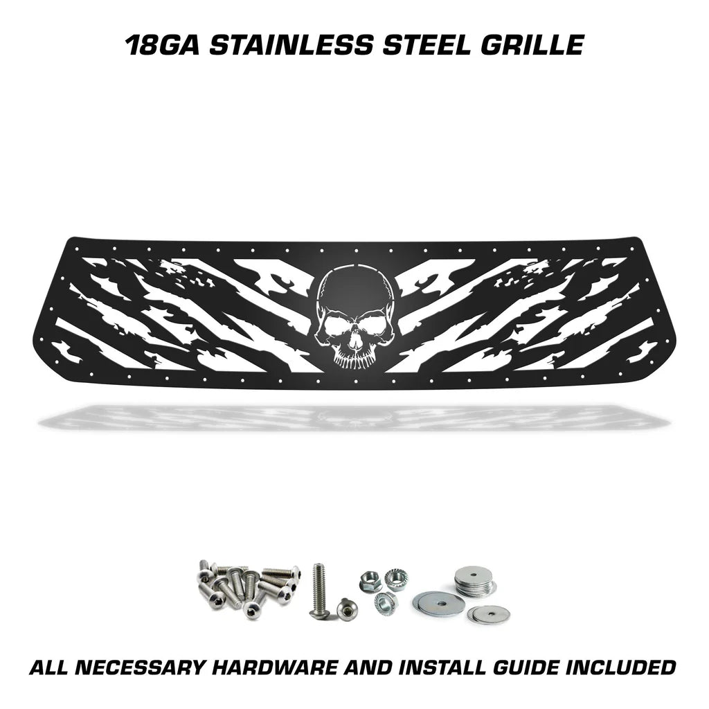 Toyota Tundra Grille ('14-'17) Black Steel, NIGHTMARE - RacerX Customs | Auto Graphics, Truck Grilles and Accessories
