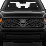 Toyota Tundra Grille ('14-'17) Black Steel, NIGHTMARE - RacerX Customs | Auto Graphics, Truck Grilles and Accessories