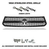 Toyota Tundra Steel Grille ('14-'17) SPARTA with LED Lights